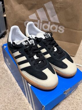 Adidas Samba OG Black Cream Sneakers